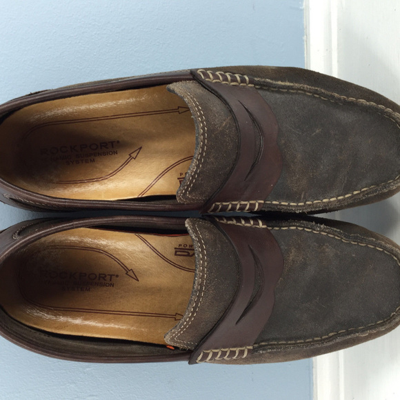 Rockport Brown Leather Driving Moc Loafer 8.5 main image 7